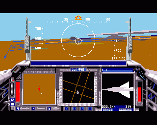 F-15 Strike Eagle II [Kixx] screenshot 4 for Amiga